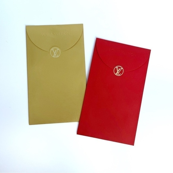 Louis Vuitton CNY Red/Gold Envelopes with Box - Picture 10 of 14